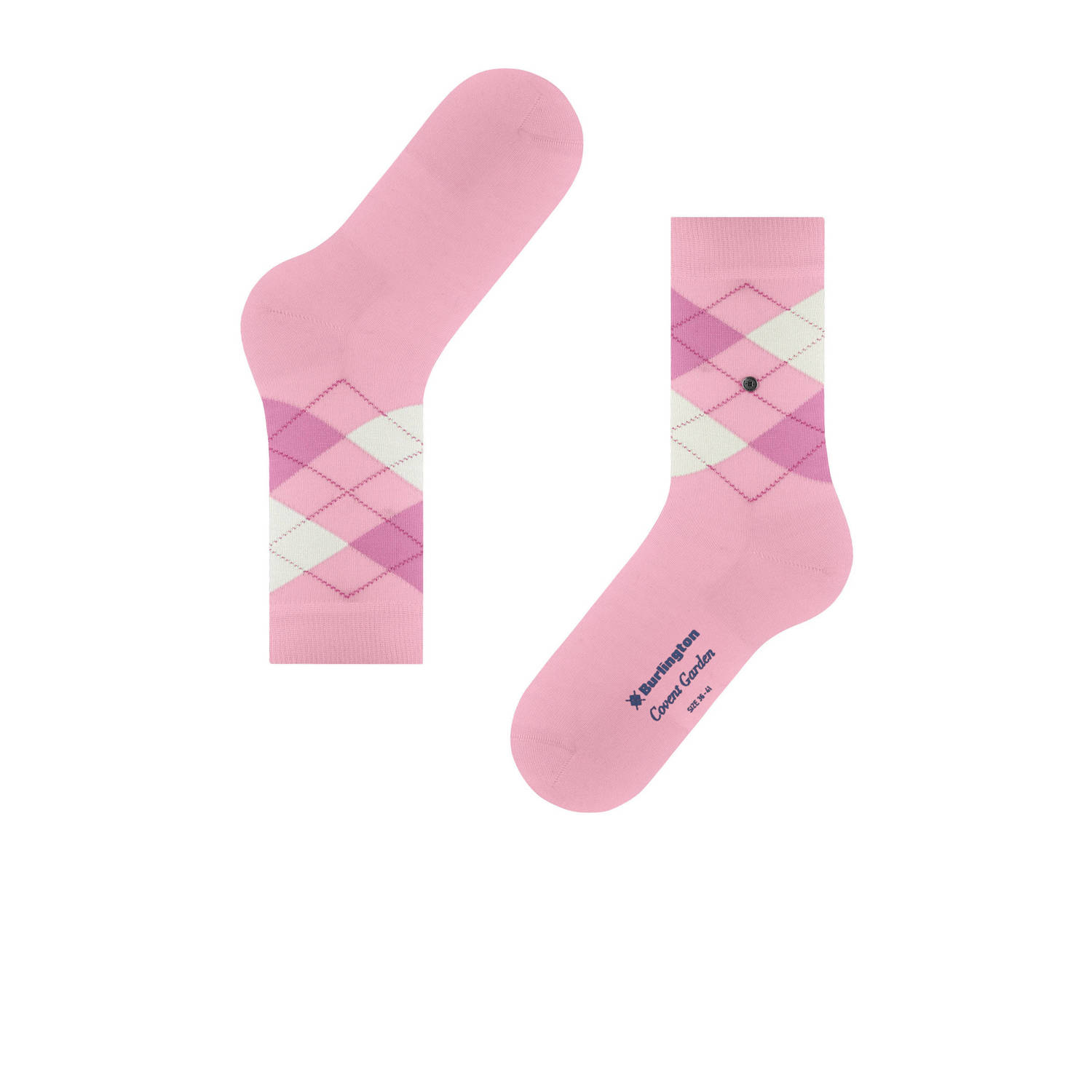 Burlington sokken Covent Garden SO roze