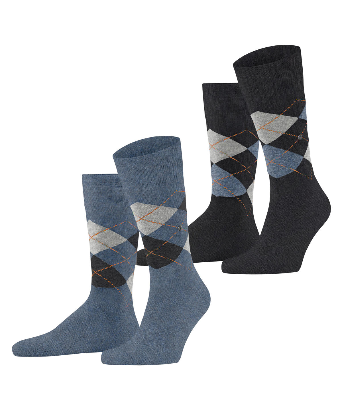 Todos Los Días (2 Pack) Calcetines Bajos - Blue: Packs Para