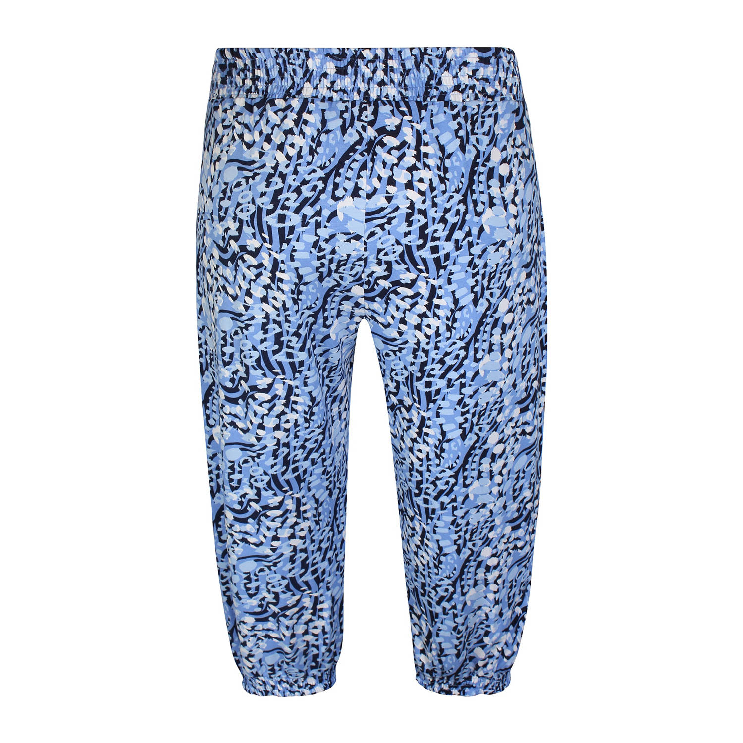 Zhenzi slim regular waist broek blauw