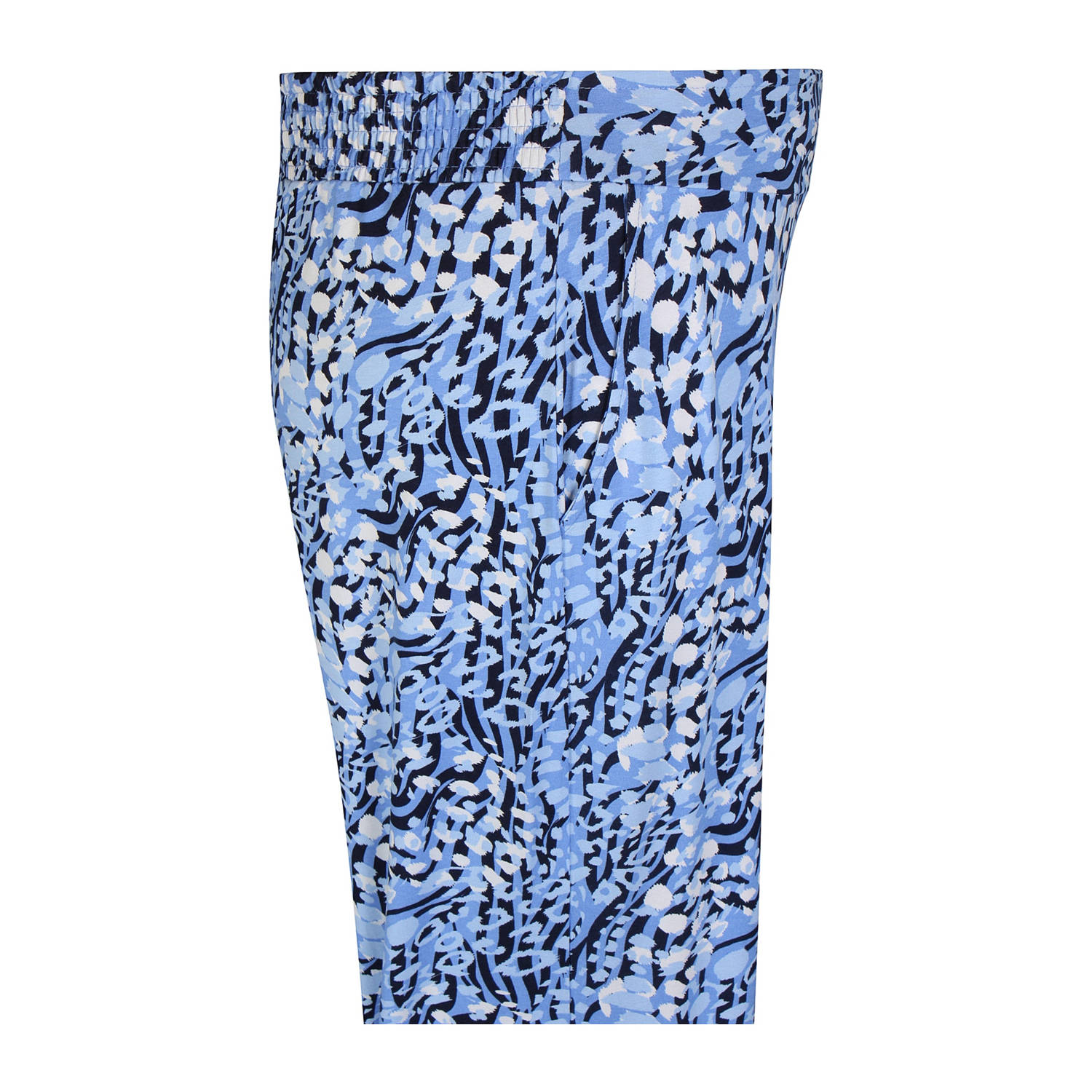 Zhenzi slim regular waist broek blauw