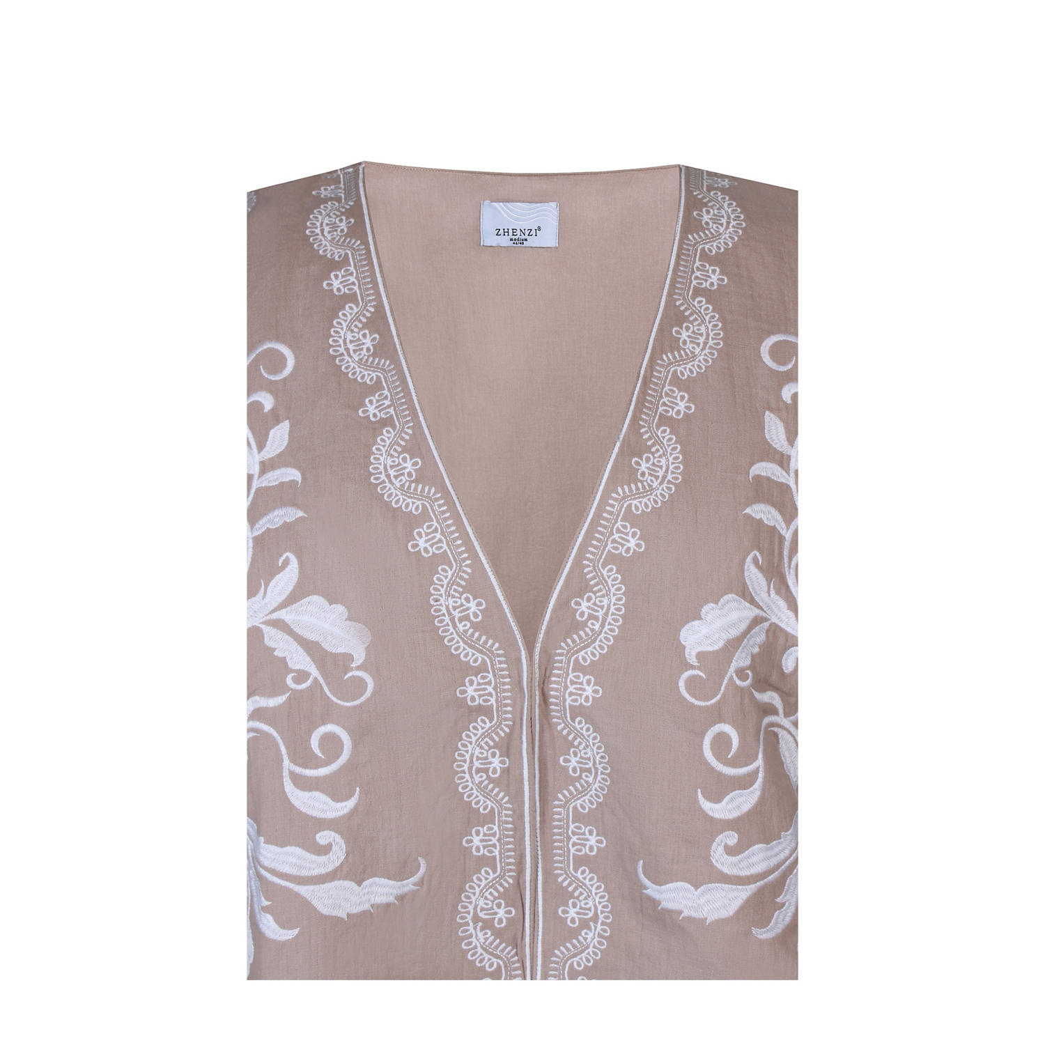 Zhenzi gilet zand