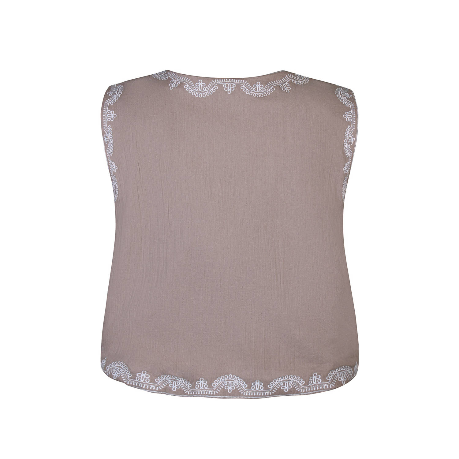 Zhenzi gilet zand