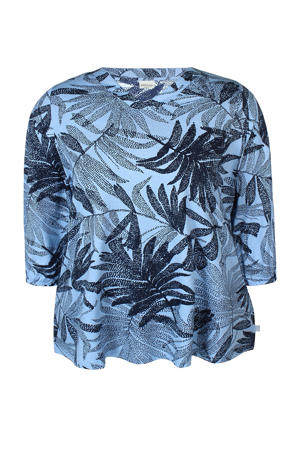 top blauw
