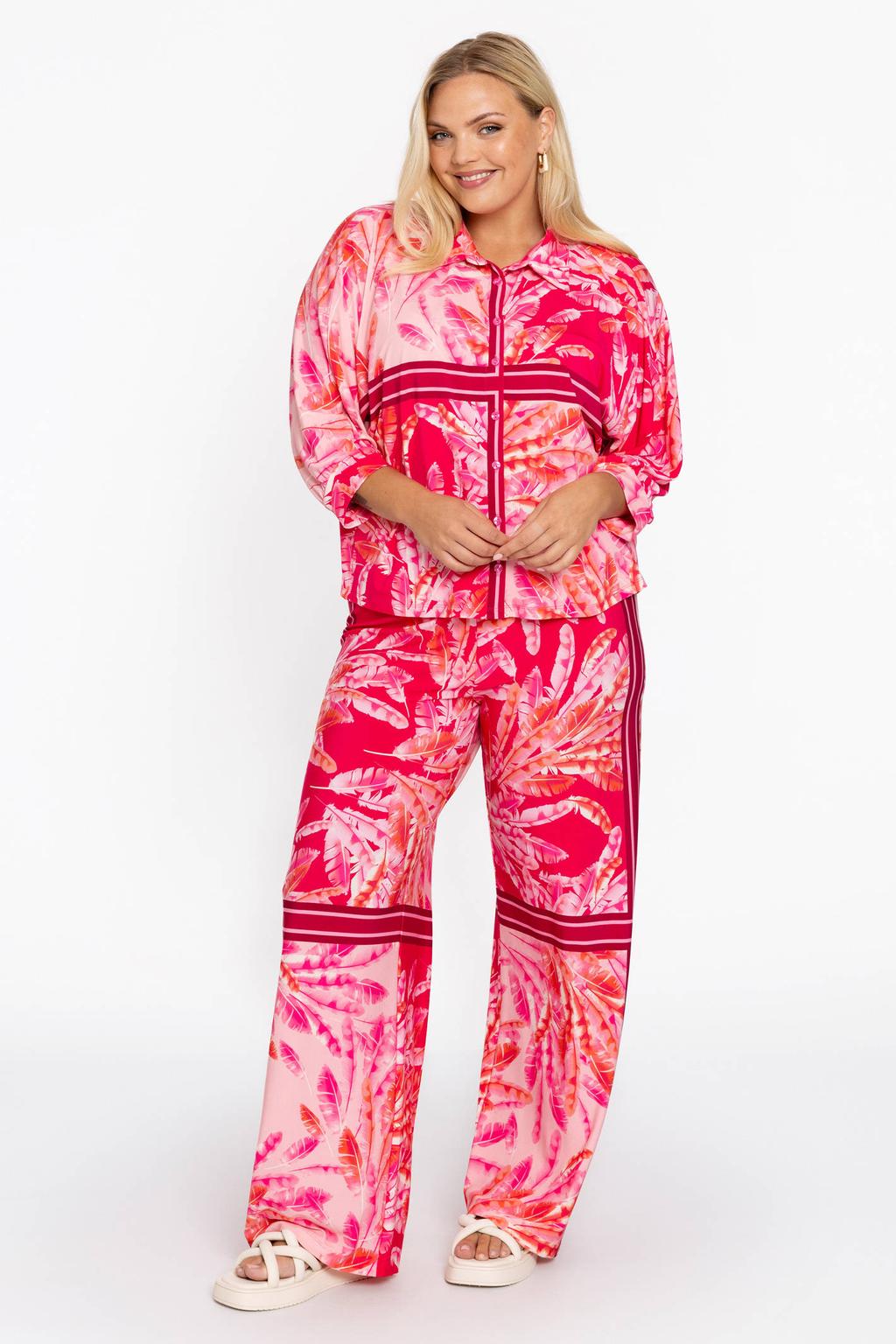YOEK blouse roze