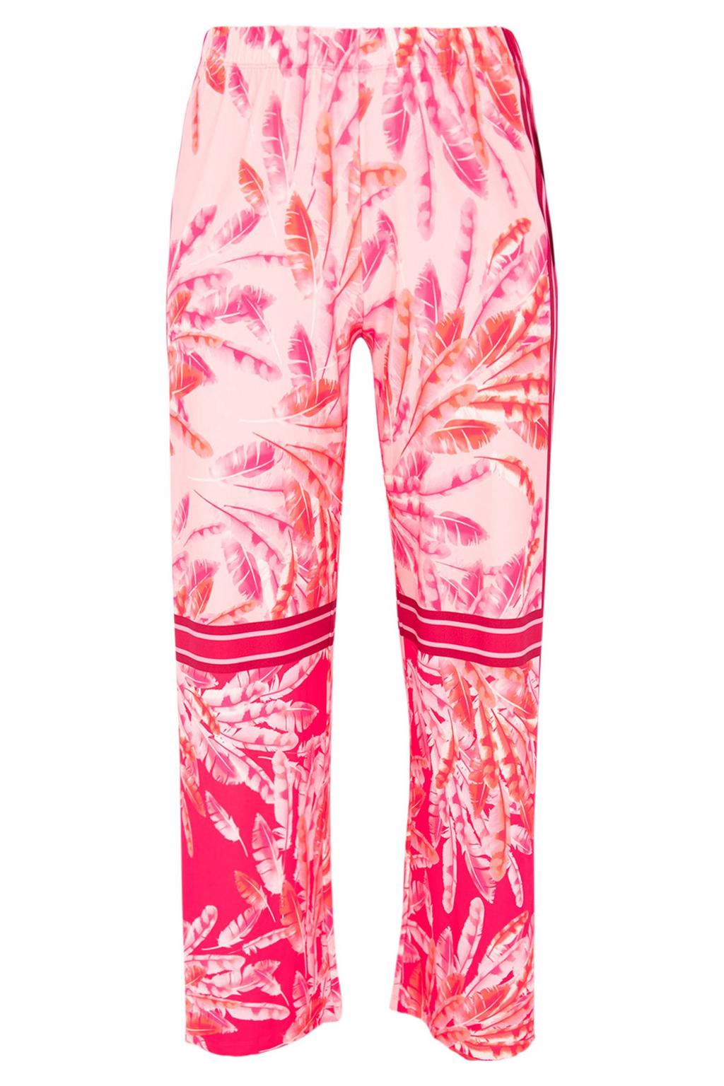YOEK straight regular waist broek roze