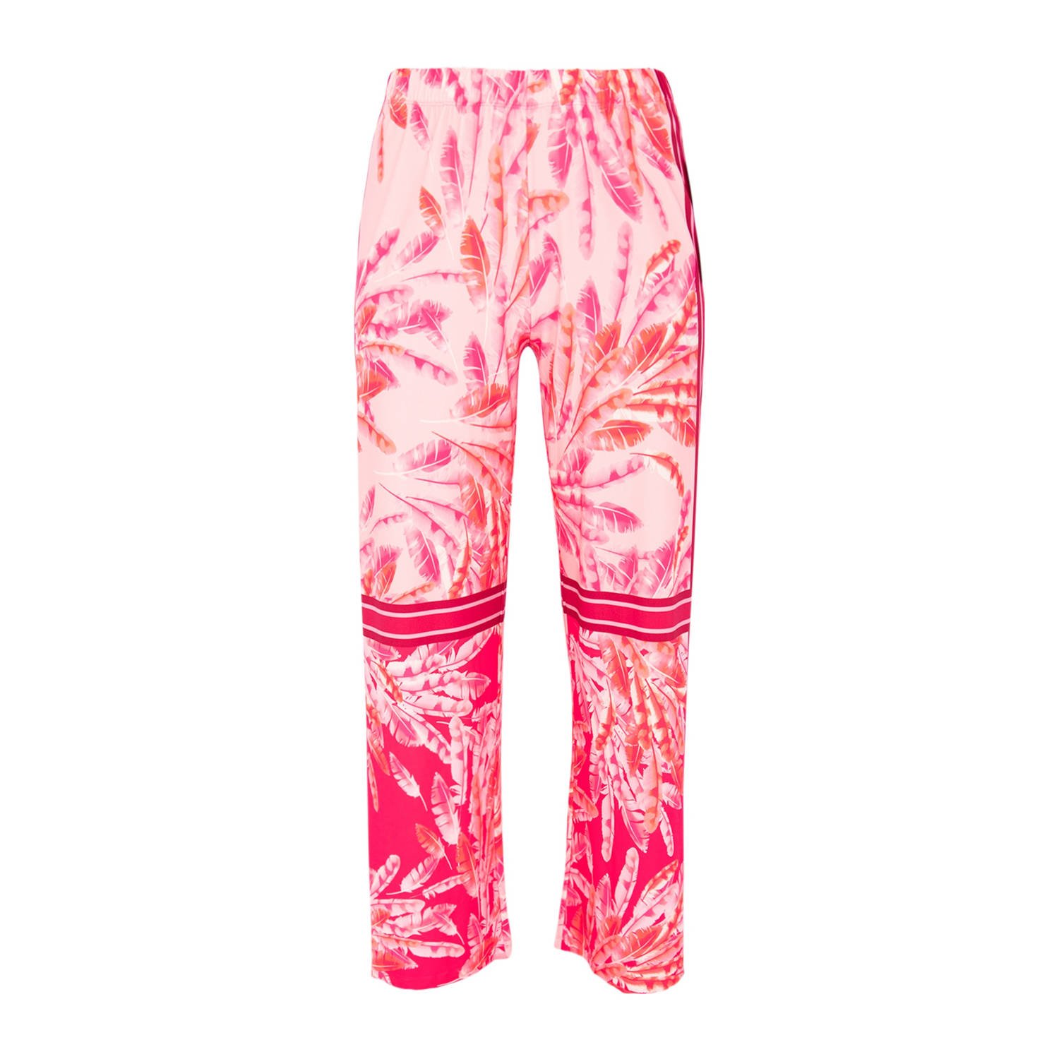YOEK straight regular waist broek roze