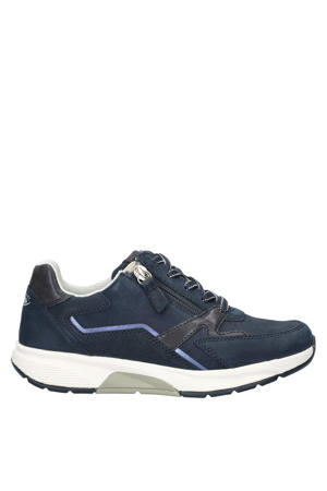 Rolling Soft suède sneakers donkerblauw