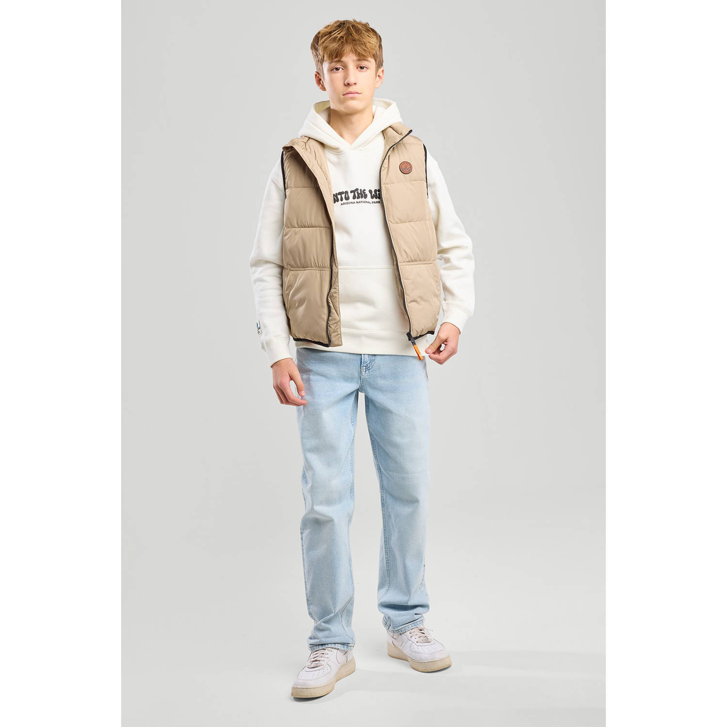 America Today bodywarmer beige