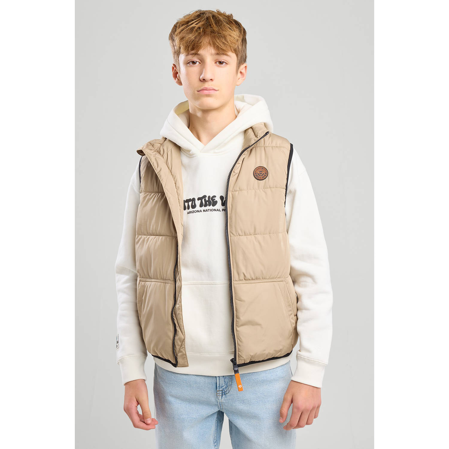 America Today bodywarmer beige