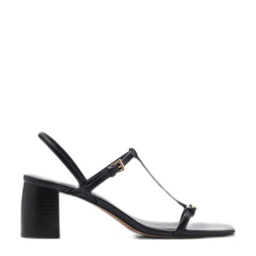 Mango sandalettes zwart afbeelding