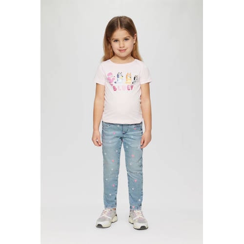 s.Oliver regular waist regular fit jeans light blue denim afbeelding