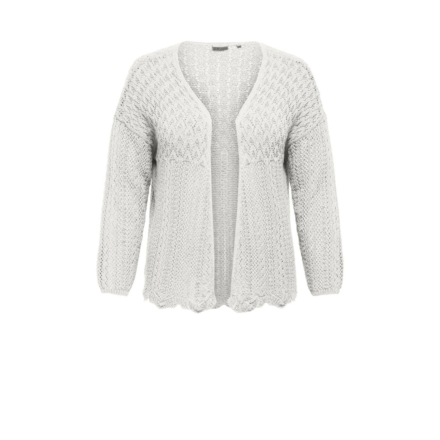 ONLY CARMAKOMA Vest CARNOLA 7 8 LIFE OPEN CARDIGAN KNT NOOS