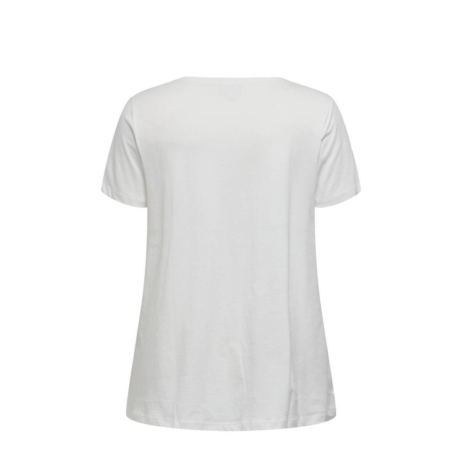 ONLY CARMAKOMA T-shirt wit