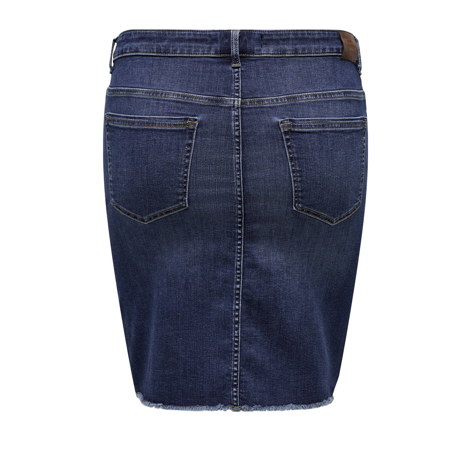 ONLY CARMAKOMA denim spijkerrok dark blue denim
