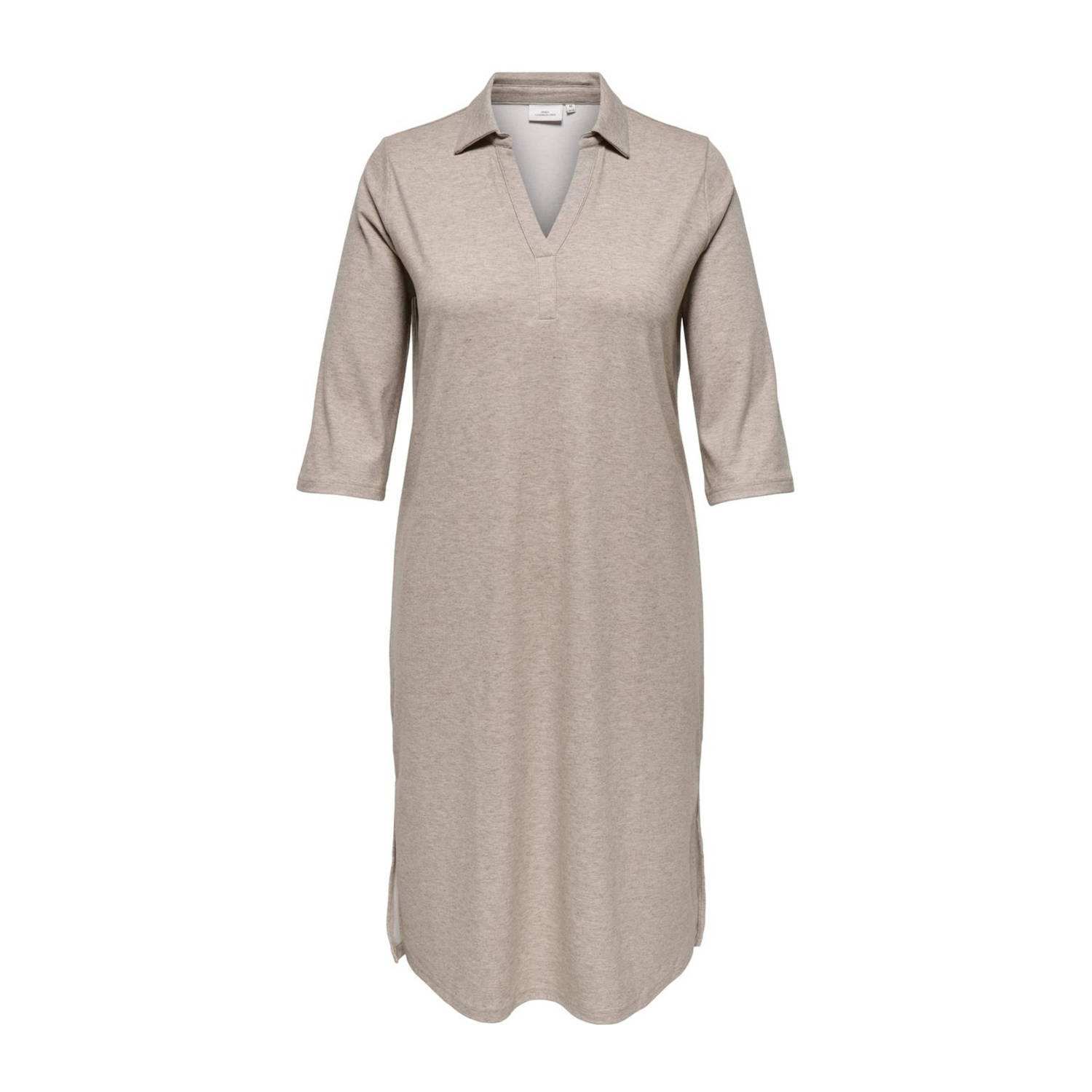 ONLY CARMAKOMA sweatjurk beige