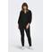 ONLY CARMAKOMA blousetop broderie zwart