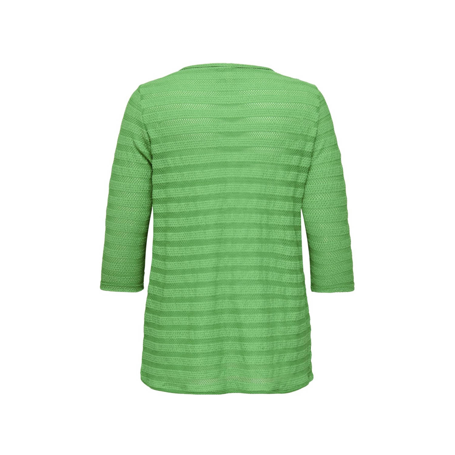 ONLY CARMAKOMA gebreid vest groen