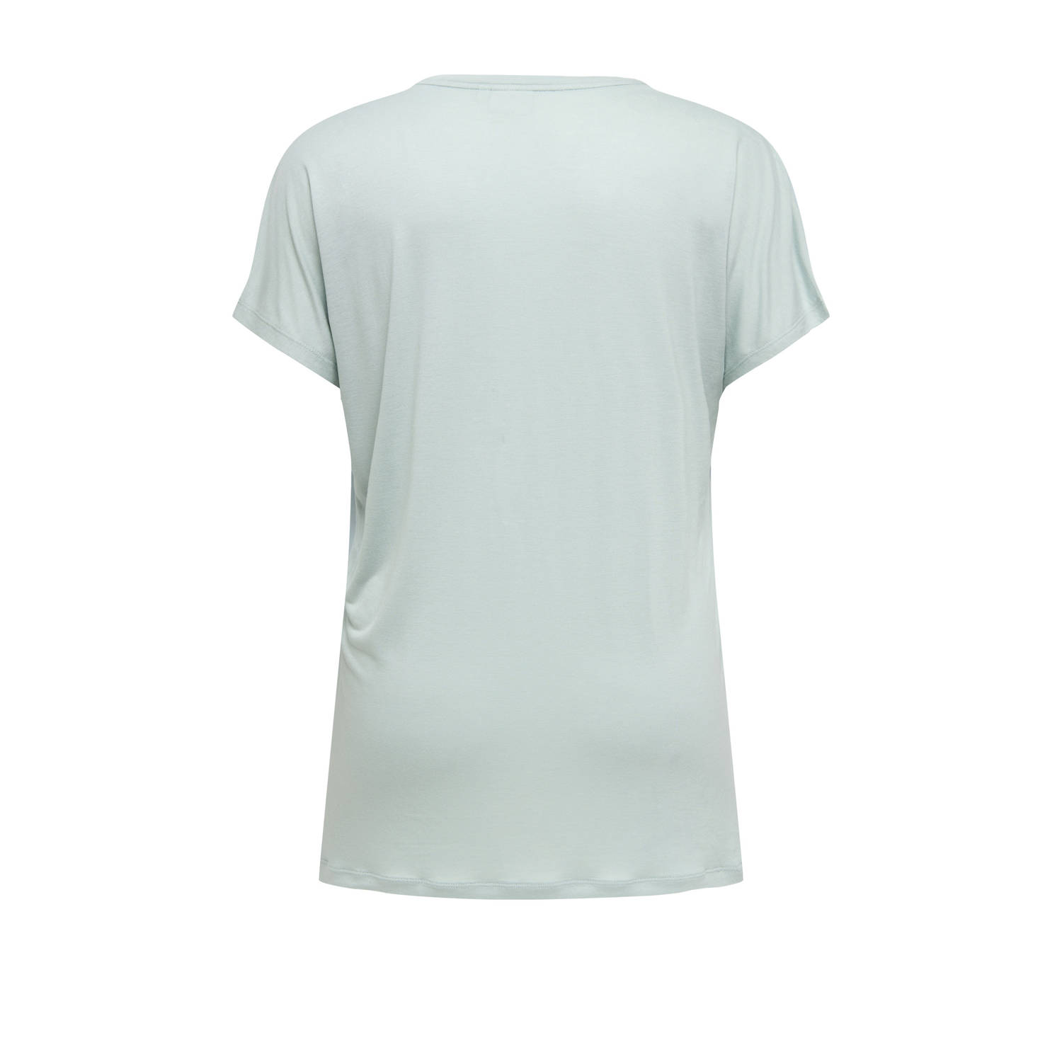 ONLY CARMAKOMA T-shirt lichtblauw