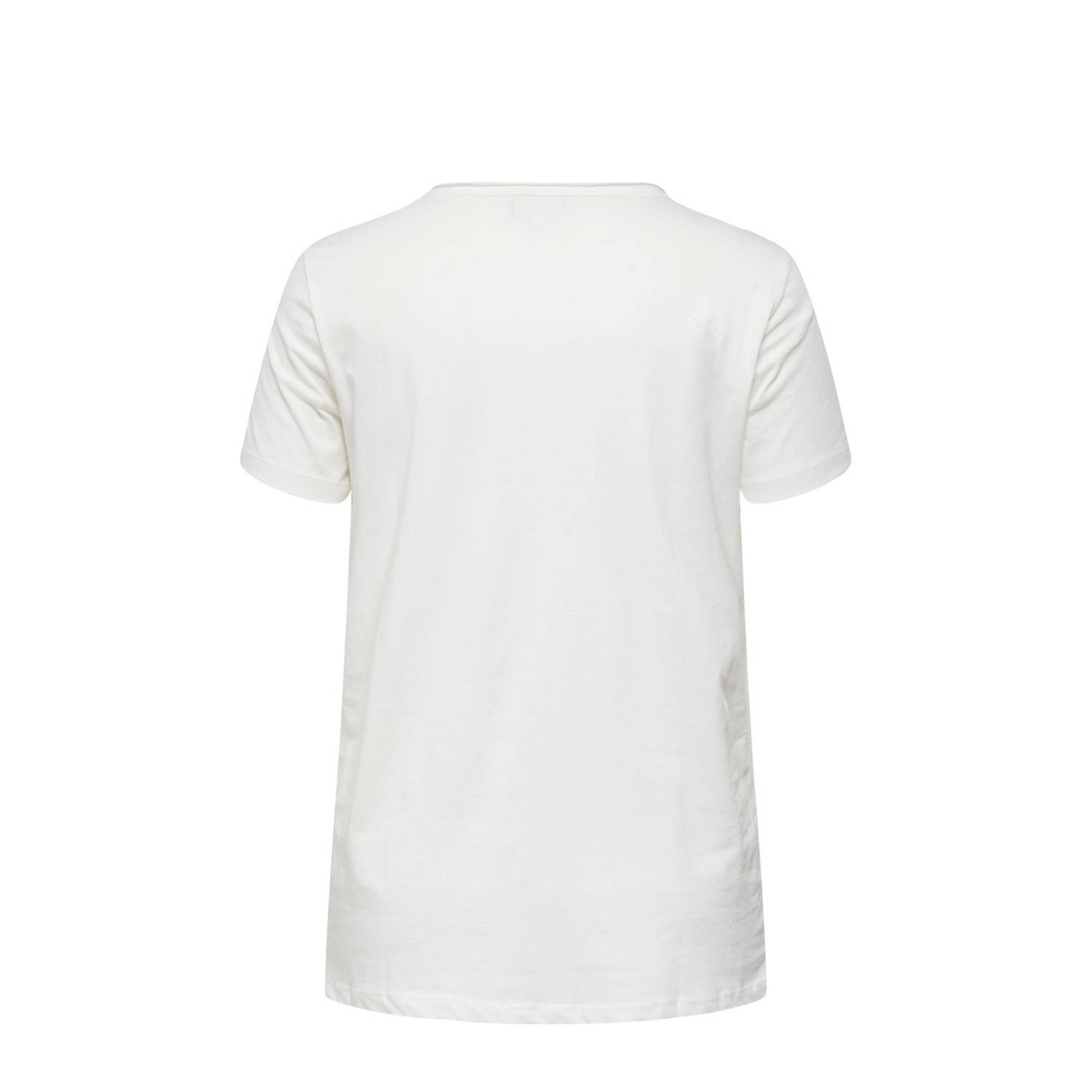 ONLY CARMAKOMA T-shirt ecru