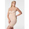 SPANXsculpt™ OnCore sterk corrigerende Open-Bust Mid-Thigh bodysuit beige