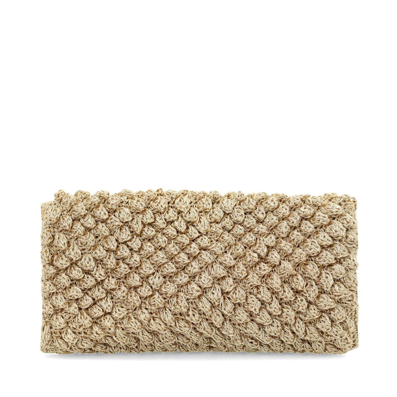 Manfield clutch goudkleurig