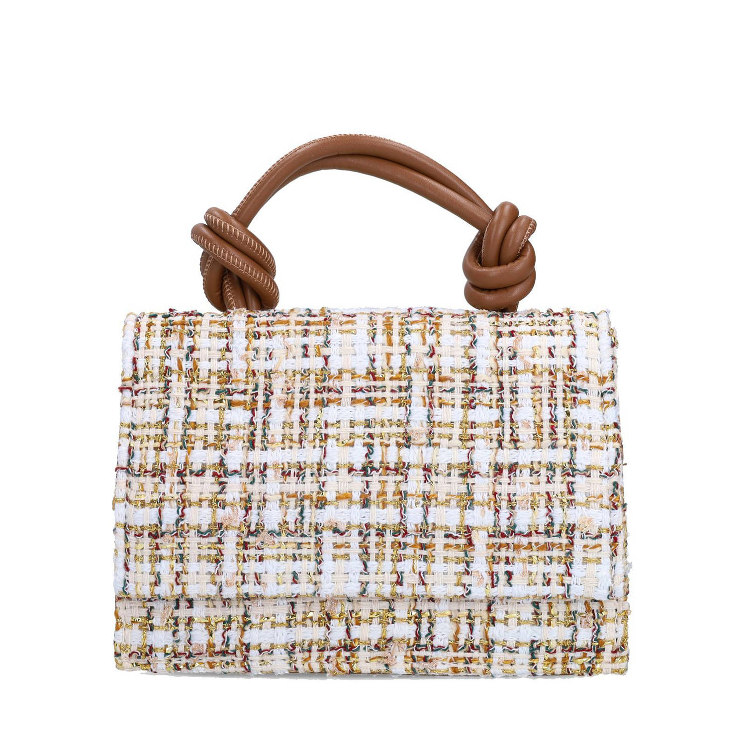 Manfield crossbody tas beige