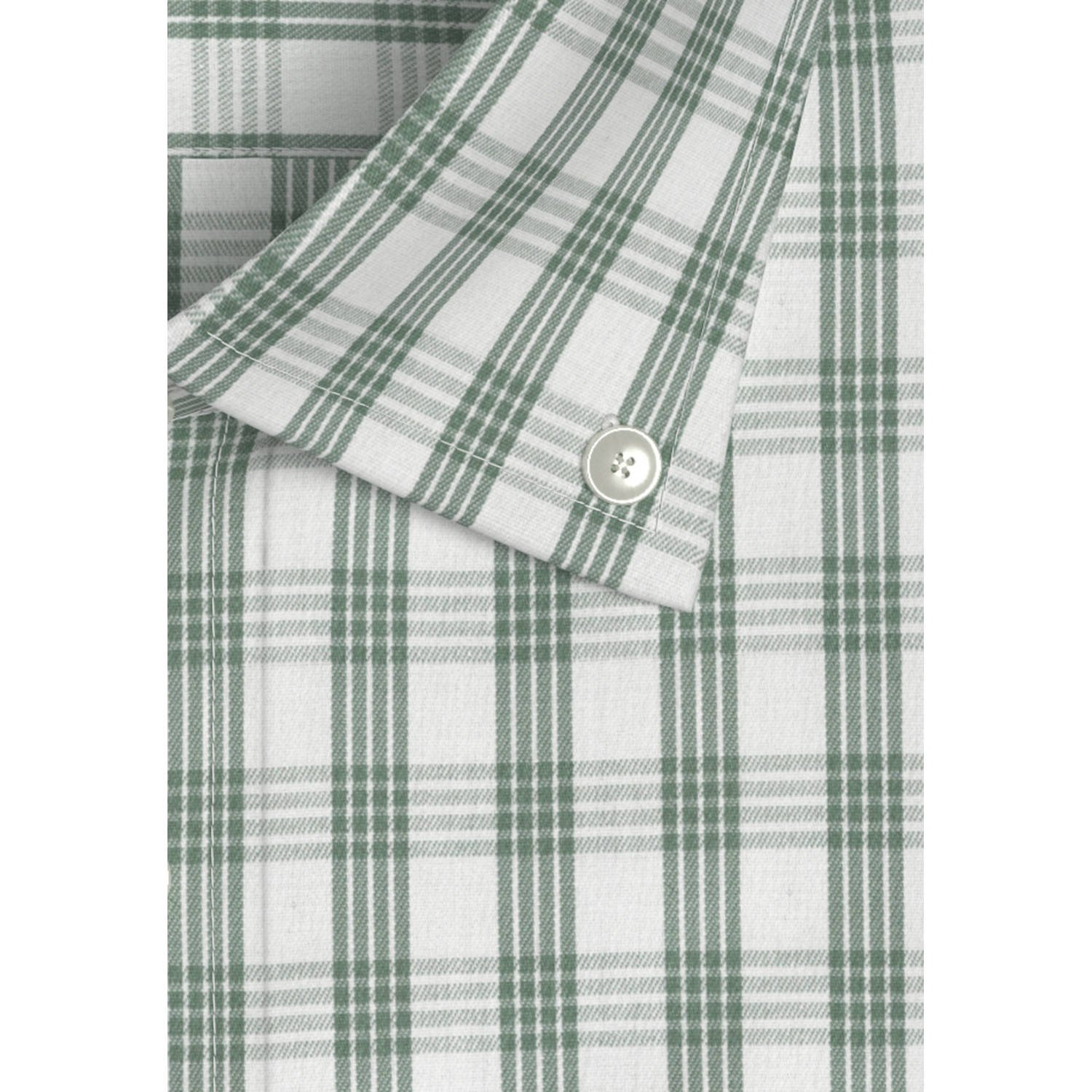 Seidensticker casual overhemd groen