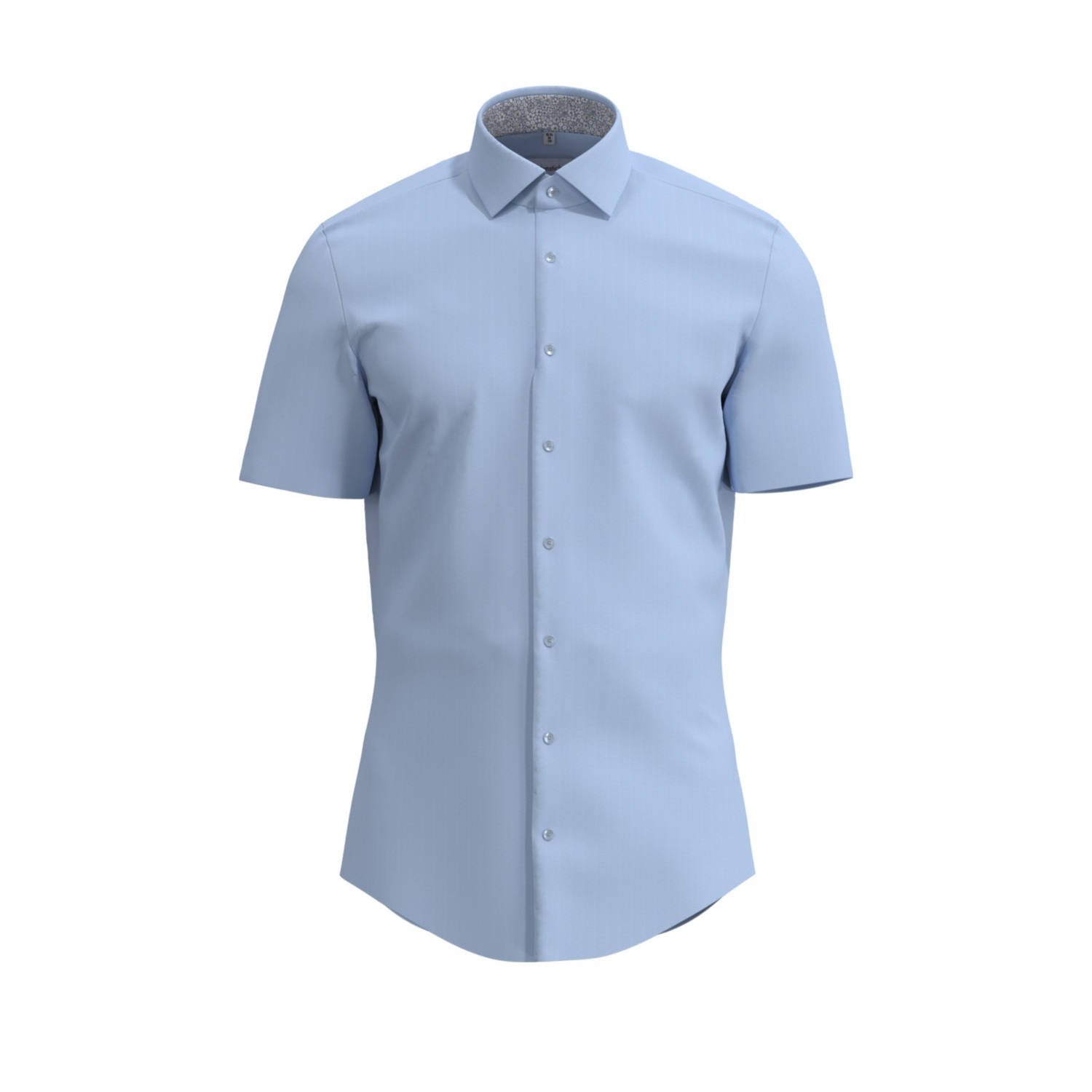 Seidensticker casual overhemd blauw
