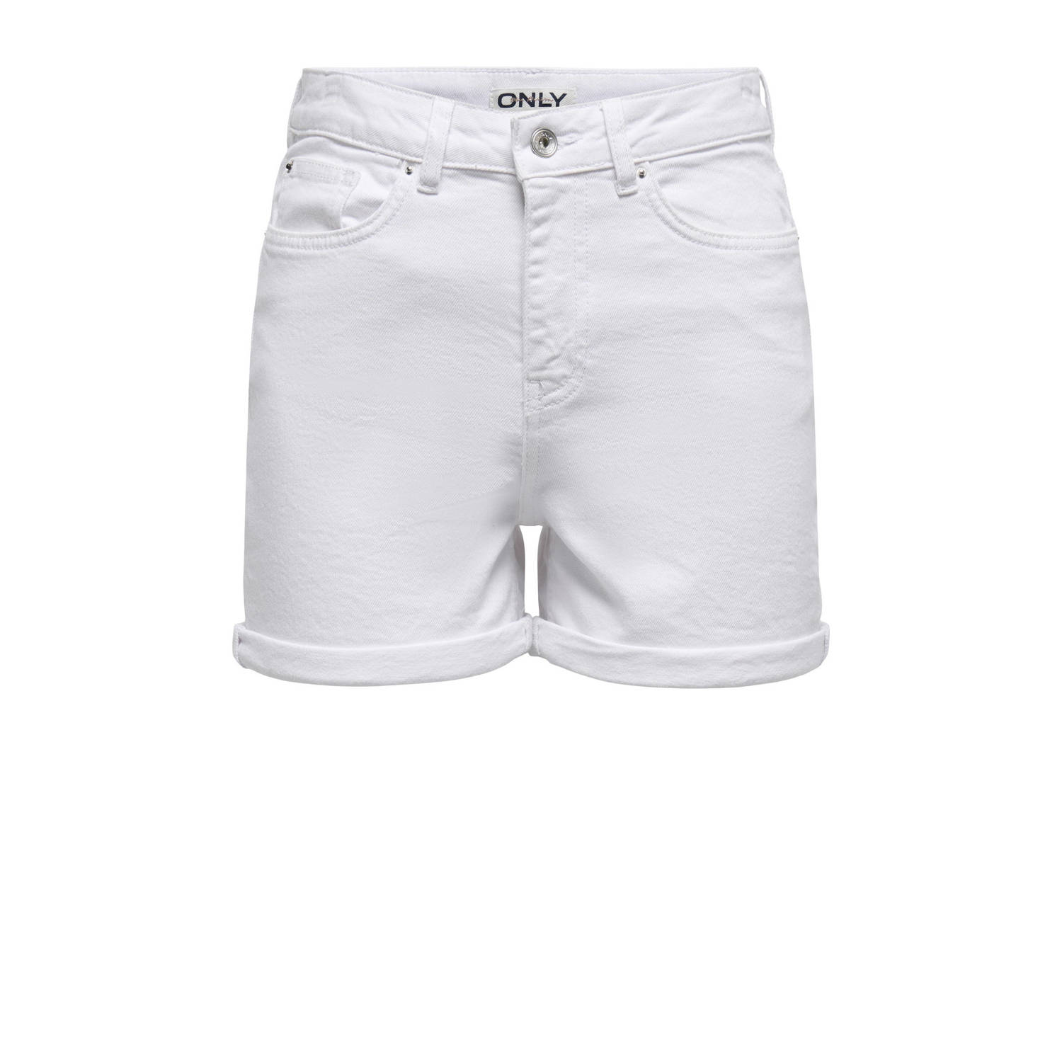 ONLY regular high waist denim short wit