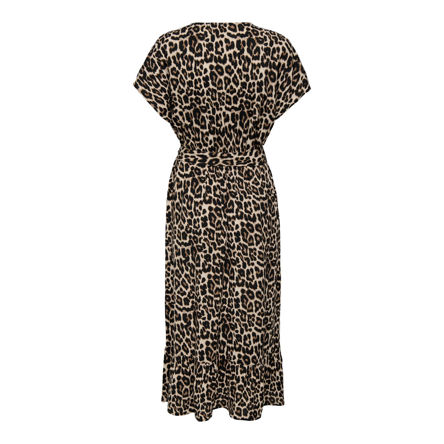 ONLY zomerjurk zwart panterprint