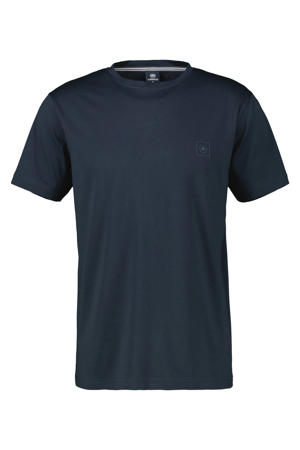 regular T-shirt donkerblauw