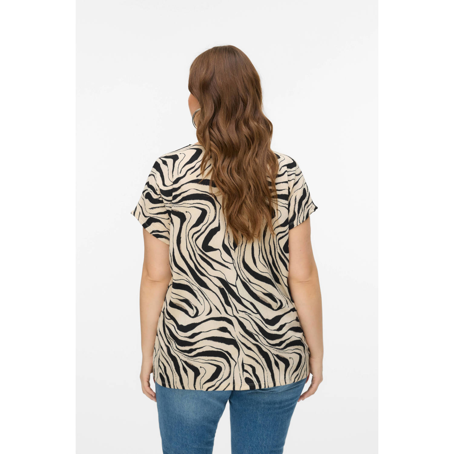 VERO MODA CURVE top ecru
