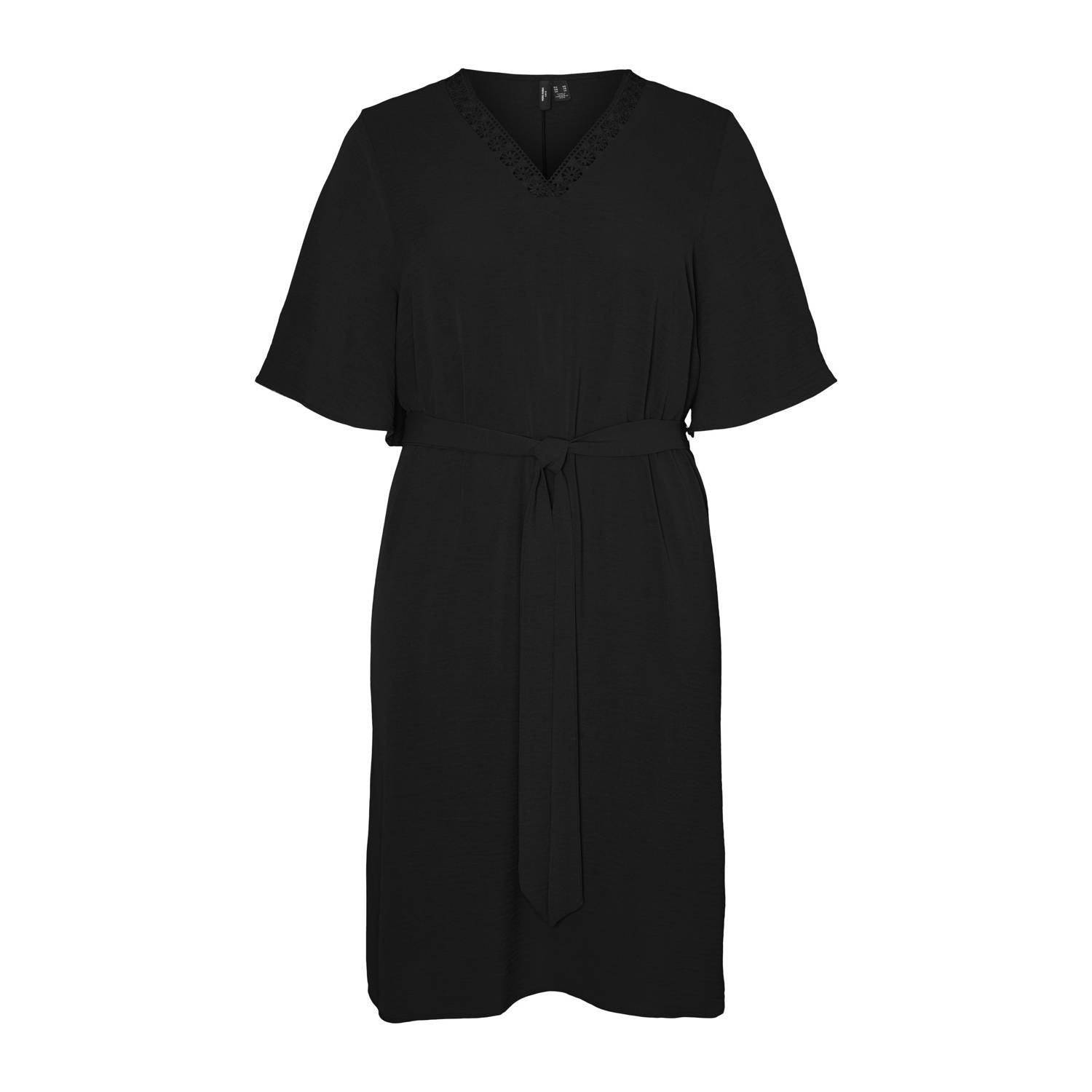 VERO MODA CURVE korte jurk zwart