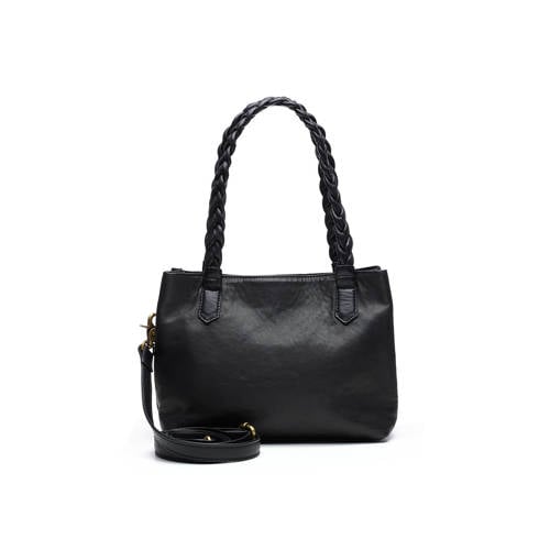 Chabo Bags leren schoudertas Olivia zwart afbeelding