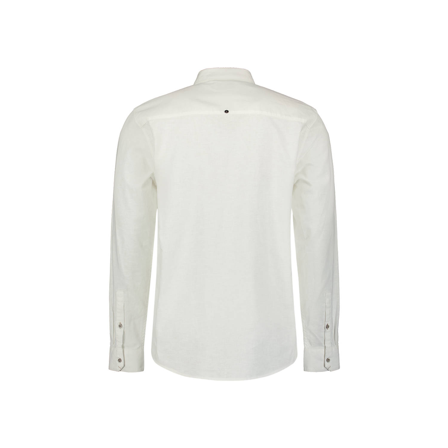No Excess linnen casual overhemd wit