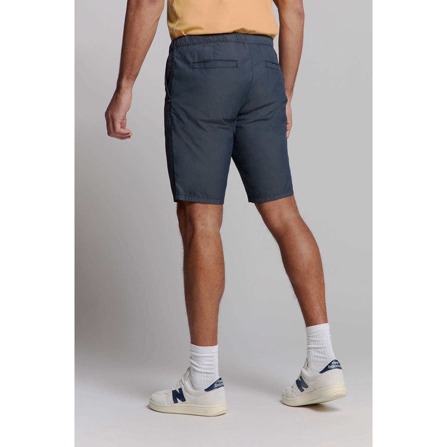No Excess regular chino short donkerblauw