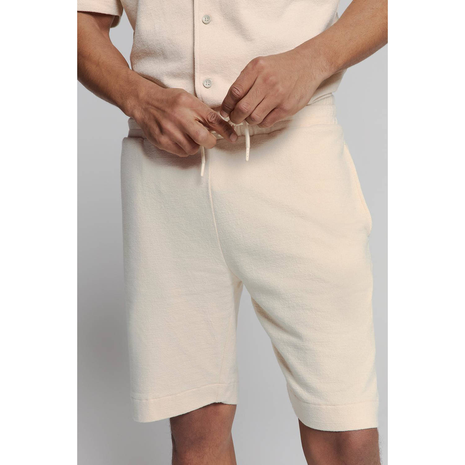 No Excess regular sweatshort ecru