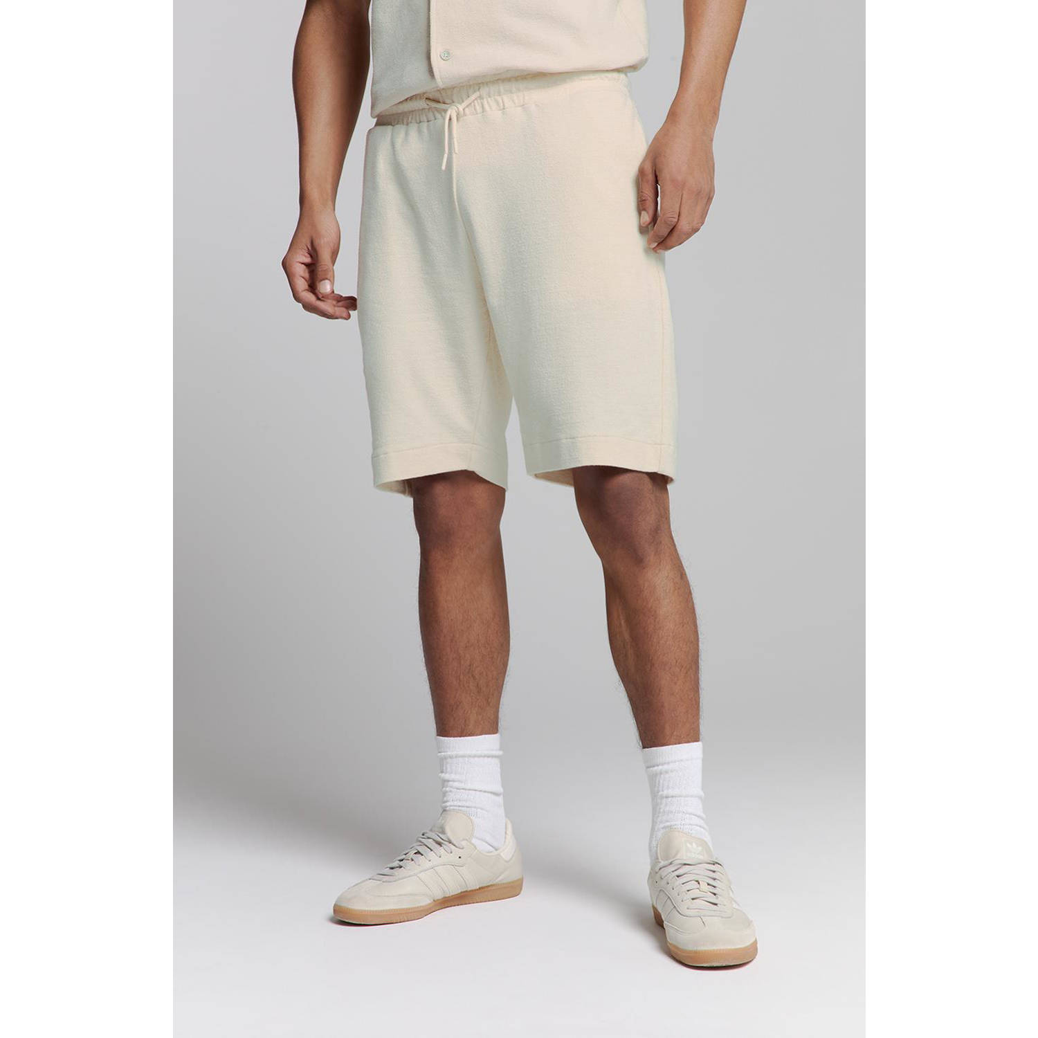 No Excess regular sweatshort ecru