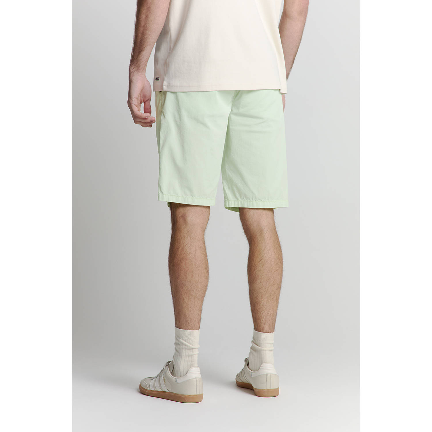 No Excess regular chino short mintgroen