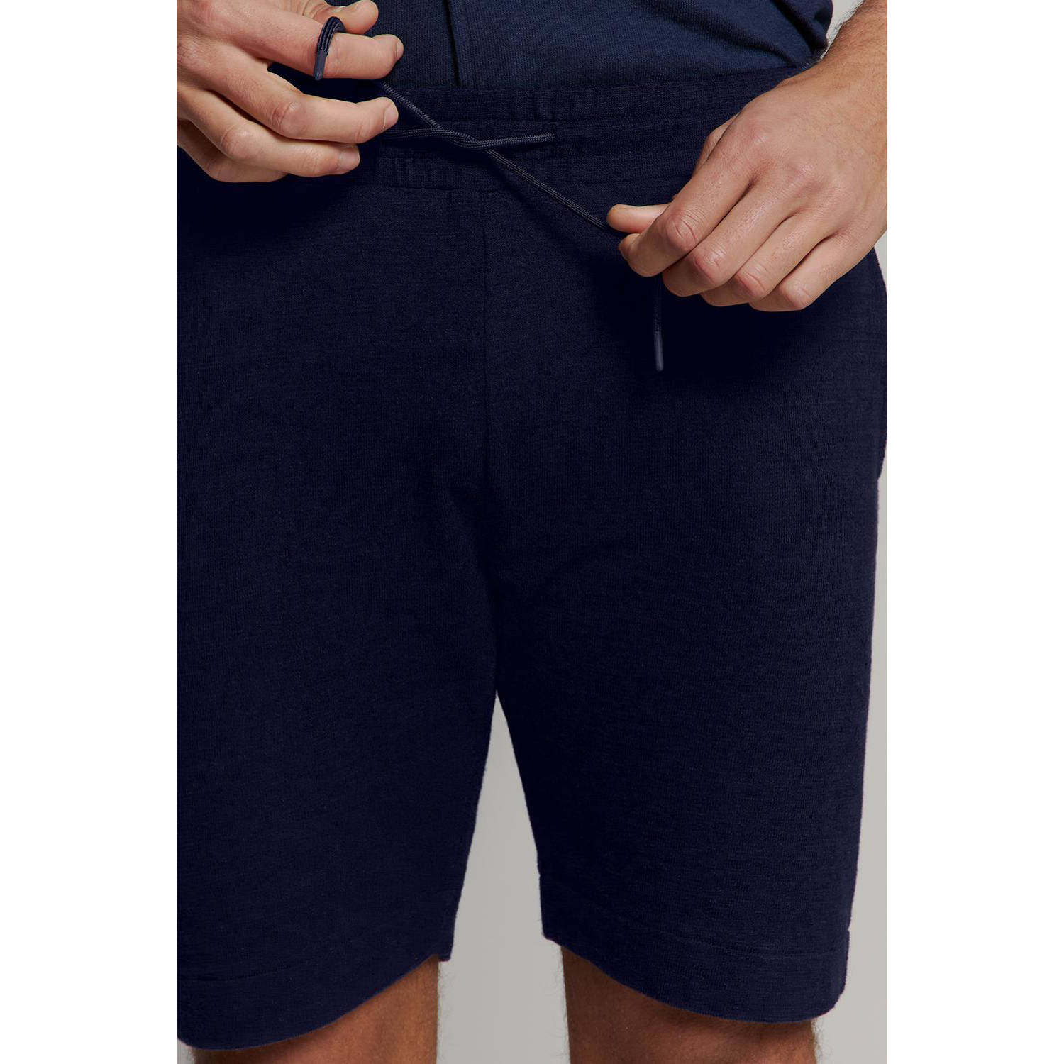 No Excess regular sweatshort donkerblauw