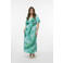 VERO MODA CURVE A-lijn jurk blauw