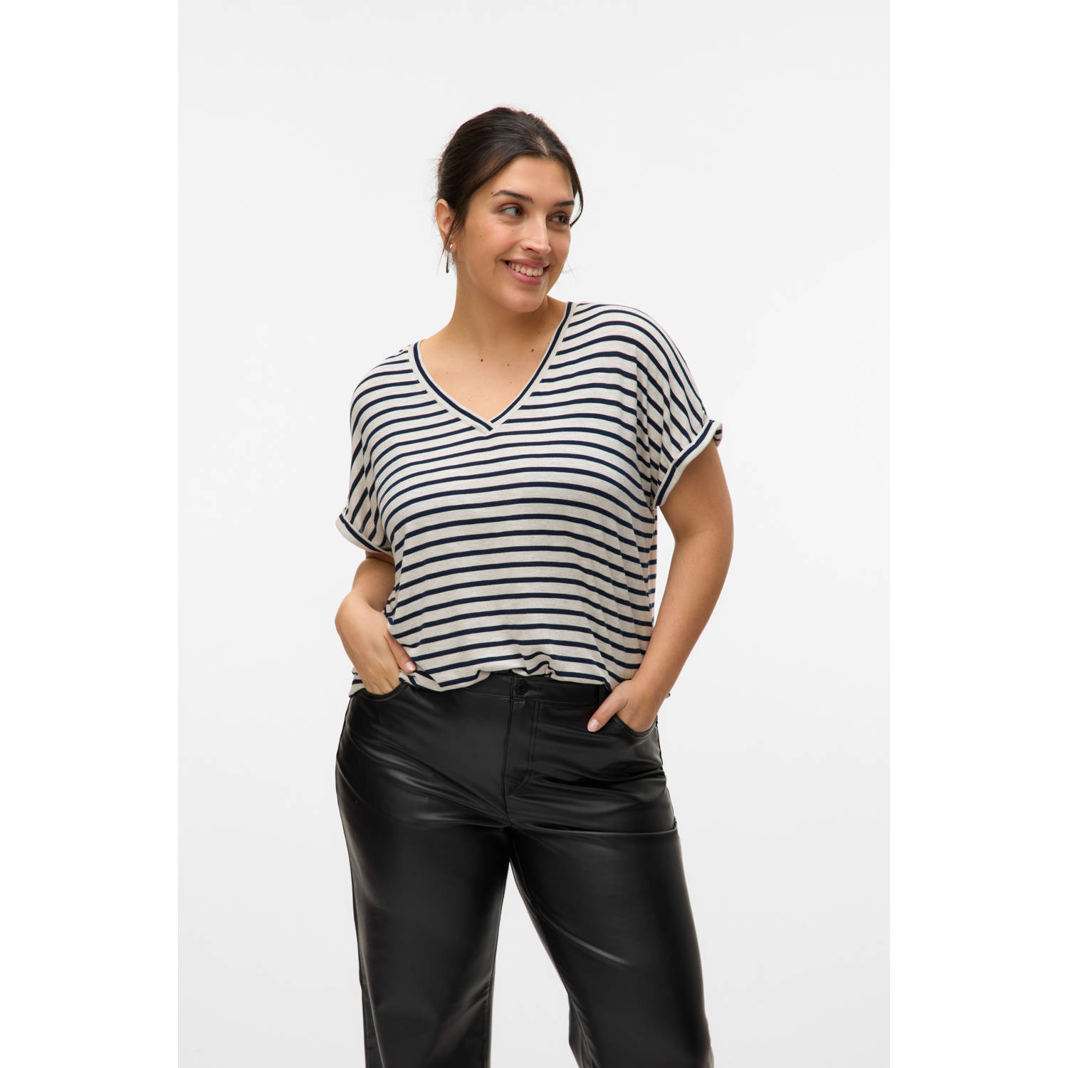 VERO MODA CURVE top wit
