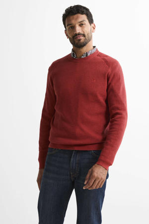 trui gebreid rood