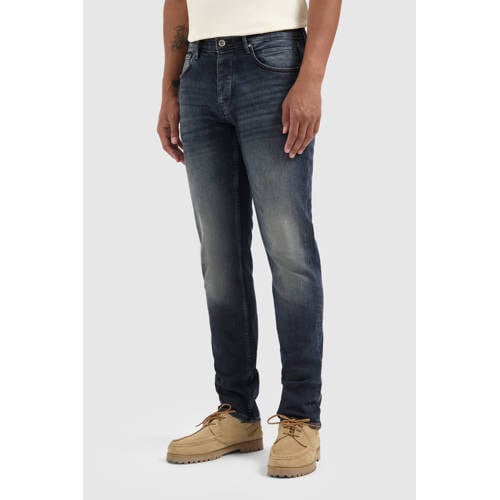 Pure Path regular fit jeans denim dark blue afbeelding