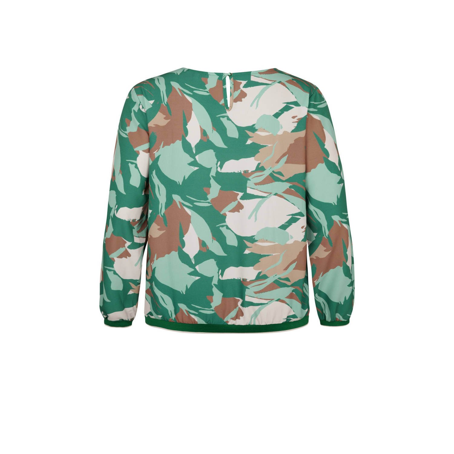 Miss Etam Plus blousetop groen