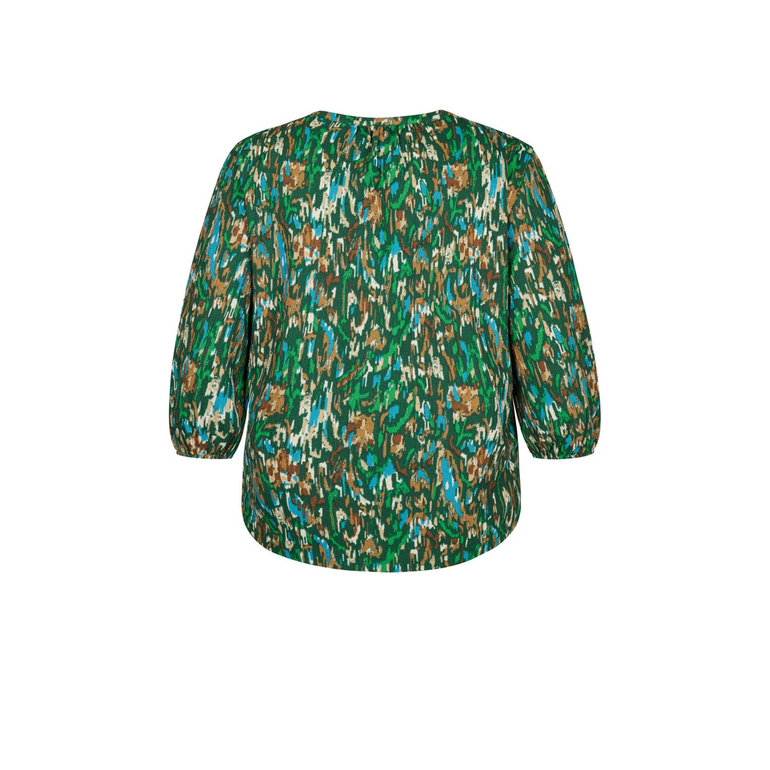 Miss Etam Plus blousetop groen