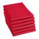 DDDDD Logo theedoek rood (set van 6)