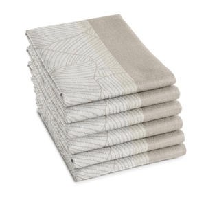 Barrier theedoek off-white (set van 6) 