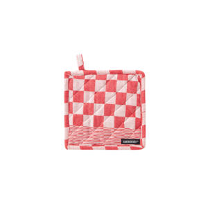 Barbeque pannenlap rood (set van 2)