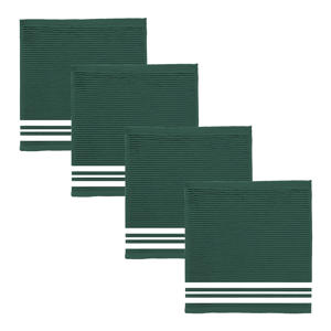 Provence vaatdoek groen (set van 4) 